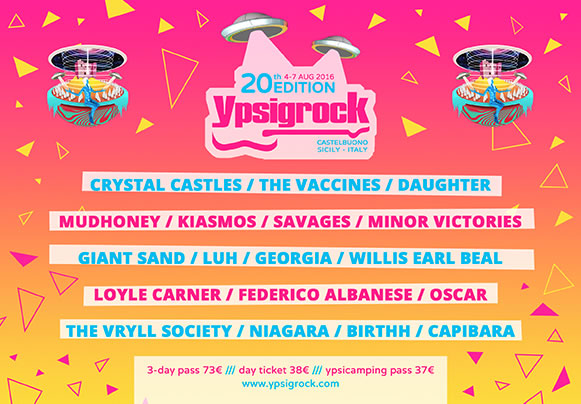 Ypsigrock Festival 2006 - Lineup